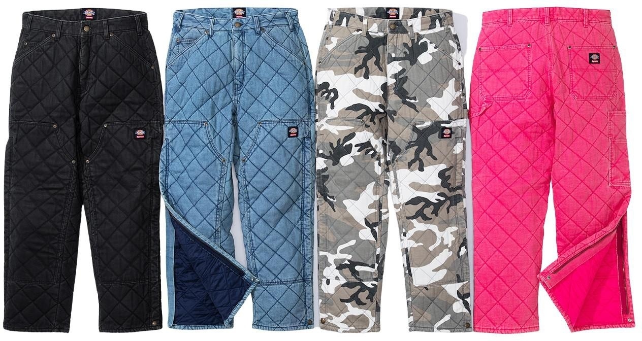 Supreme®/Dickies® Quilted Double Knee Painter Pant